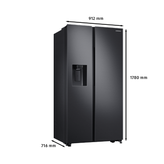 l-perspective black SRS673DMB width height depth