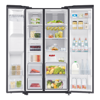 front-open-with-food Black