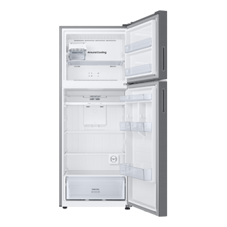 RT6300C Top Mount Freezer Refrigerators with SmartThings AI Energy Mode Front-Open-Without-Food Refined Inox 