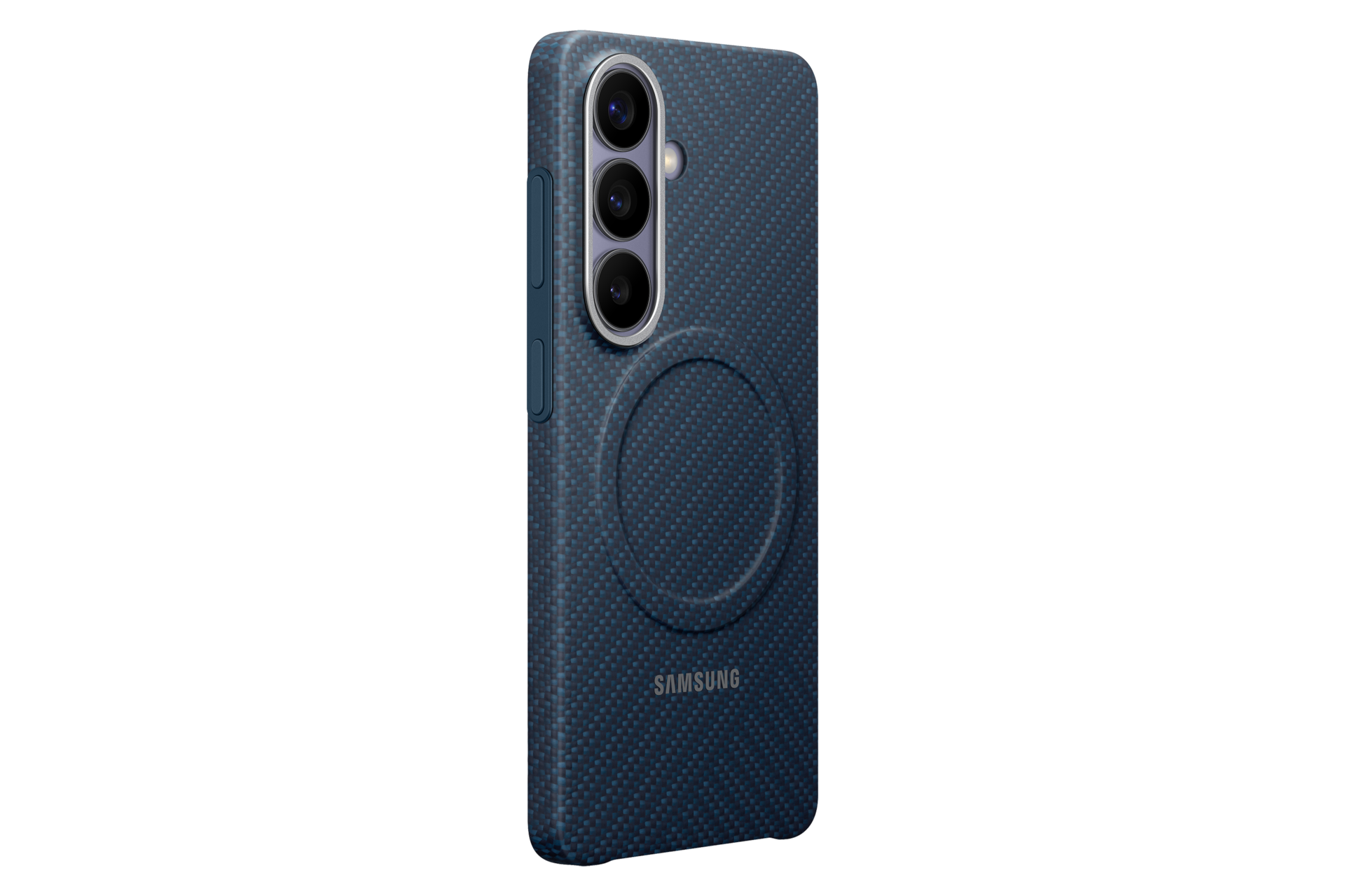 Galaxy S26 Carbon Magnet Case Dynamic Dark Blue 