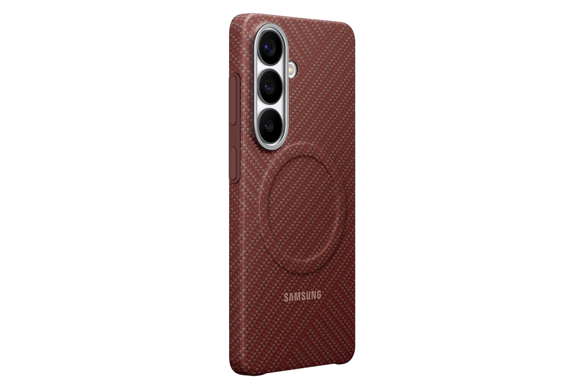 Galaxy S26 Carbon Magnet Case Dynamic Red 