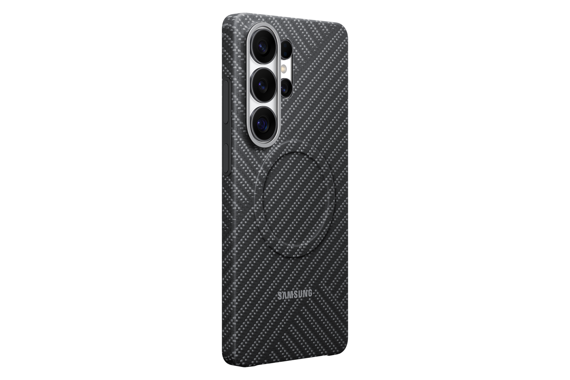 Galaxy S26 Ultra Carbon Magnet Case Dynamic Dark Gray 