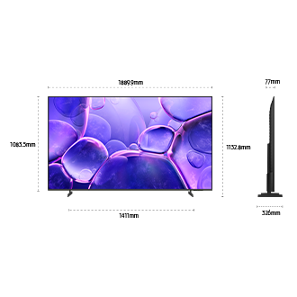 85" Crystal UHD U8500F 4K Smart TV (NEW) Black