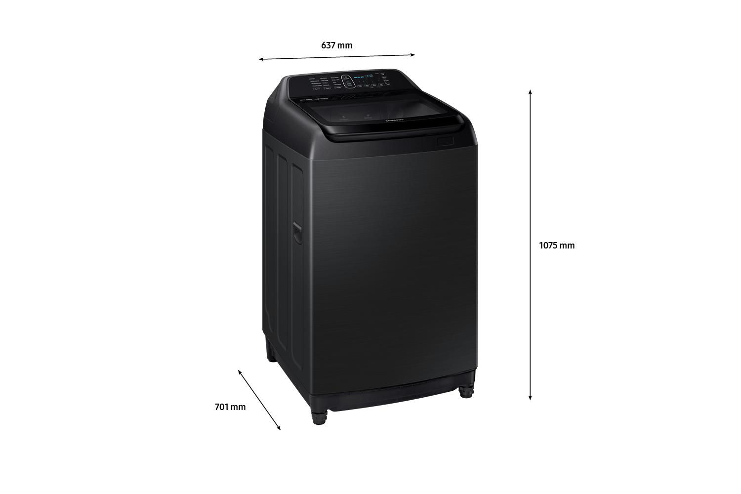 WA90R6350BV/SA Dimension Image