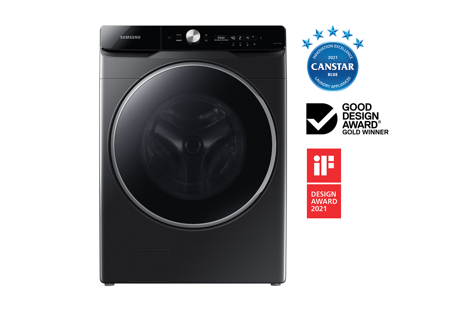 eer terugtrekken Krimpen 16kg BubbleWash™ Front Load Smart Washer with AI Wash cycle and Auto Dose -  WF16T9500GV | Samsung Australia