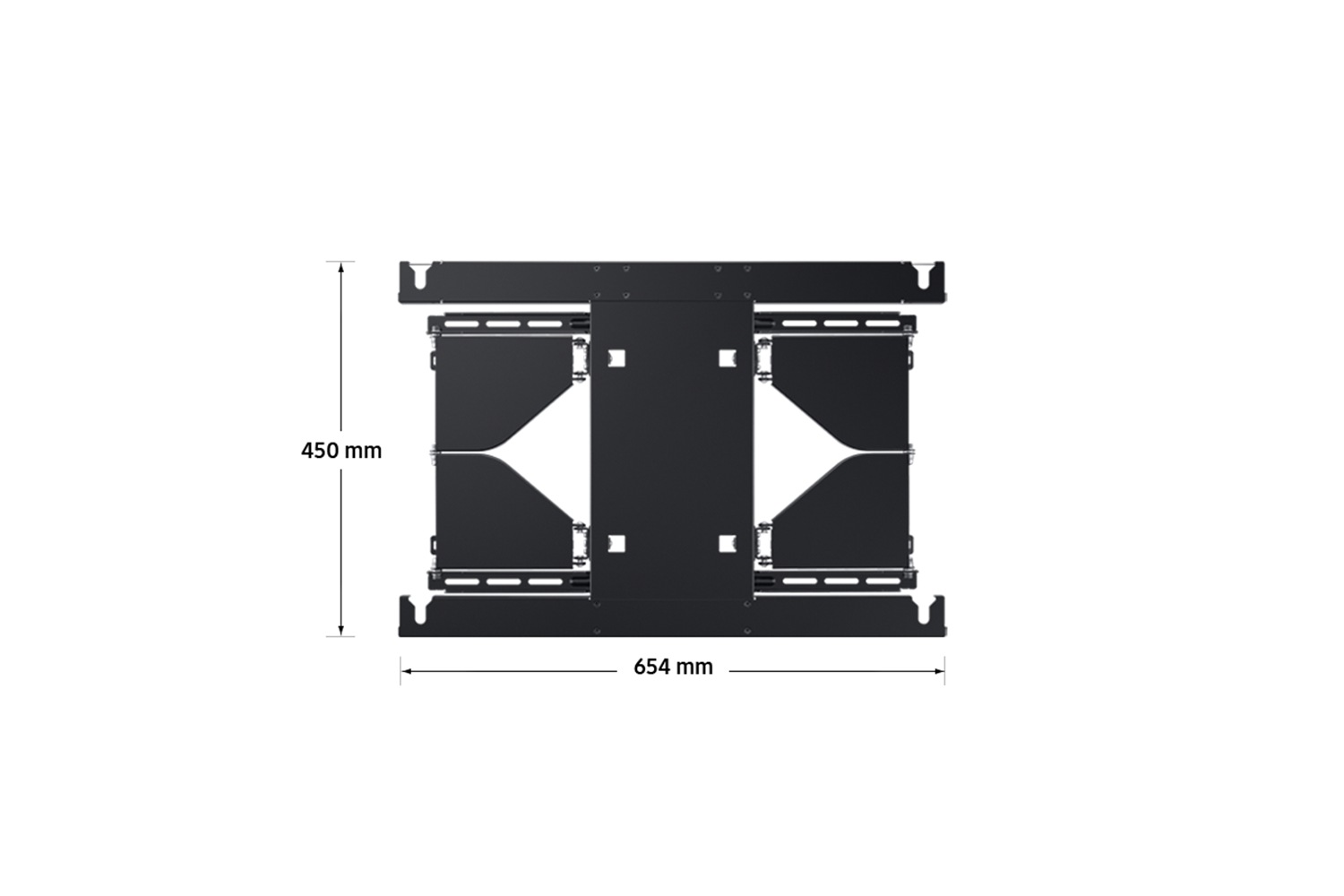 Dimension of Samsung Full Motion Slim Wall Mount (Height x width mm) VWMN-B30FB