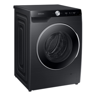 11kg Smart Front Load Washer - WW11CG60ADLBSA L-Perspective Black 