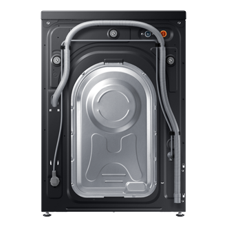 11kg Smart Front Load Washer - WW11CG60ADLBSA Back Black 