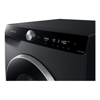 11kg Smart Front Load Washer - WW11CG60ADLBSA Panel-Control1 Black 