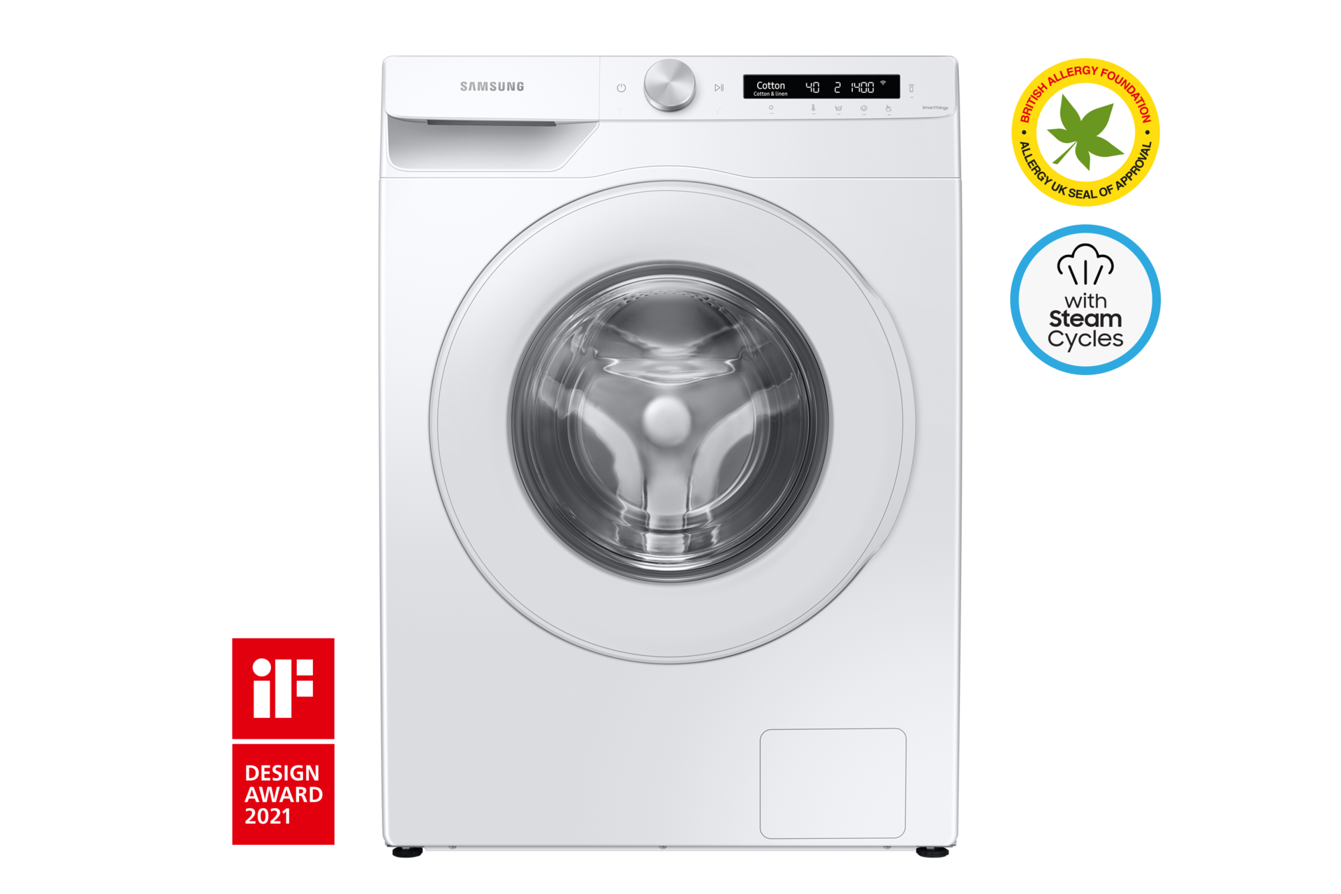 7.5kg Front Load Smart Washer (WW75T504DTW) Samsung Australia