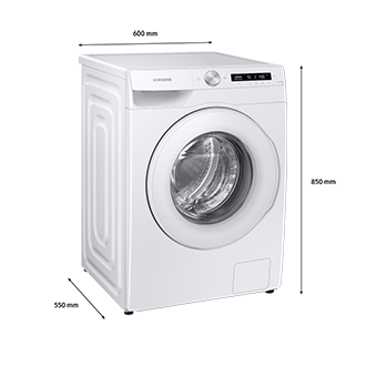 WW75T504DTW/SA Dimension