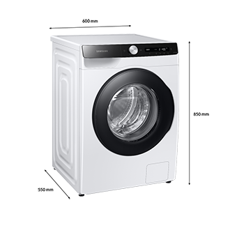 WW85T504DAE/SA Dimension 