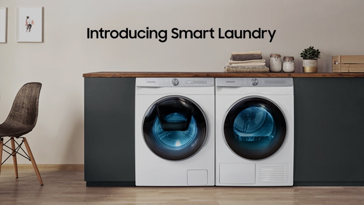 Samsung smart washer and dryer