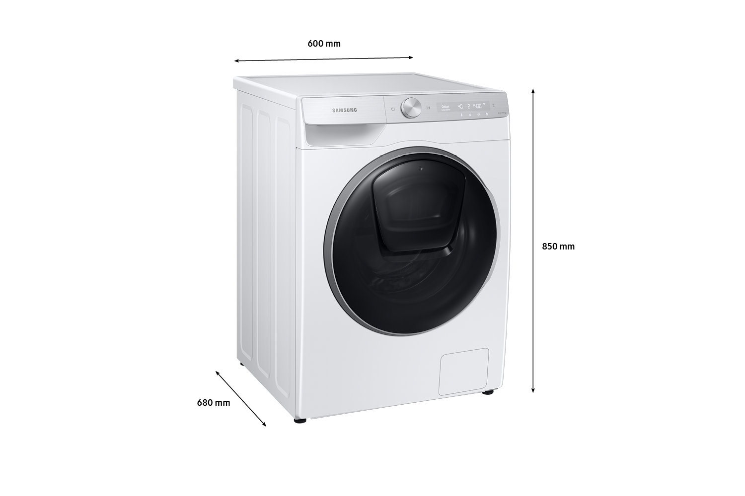 samsung 8.5 kg quickdrive front load washer