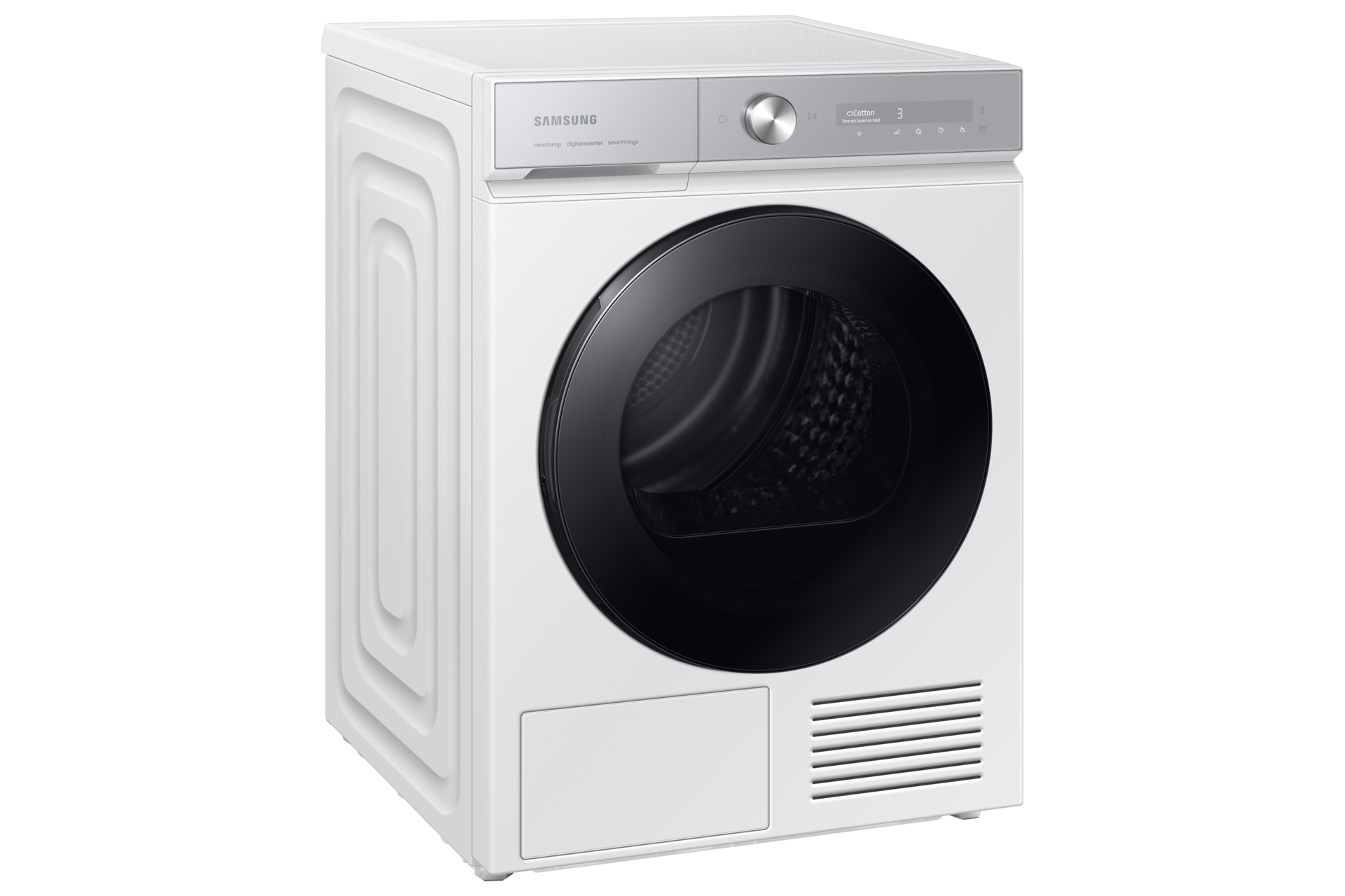 9kg DV9400B Dryers with A+++ Energy Efficiency and AI Dry L-Perspective White 