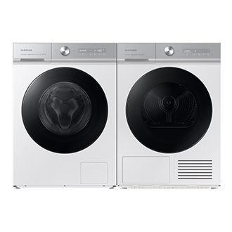 9kg DV9400B Dryers with A+++ Energy Efficiency and AI Dry Front-Pair White 