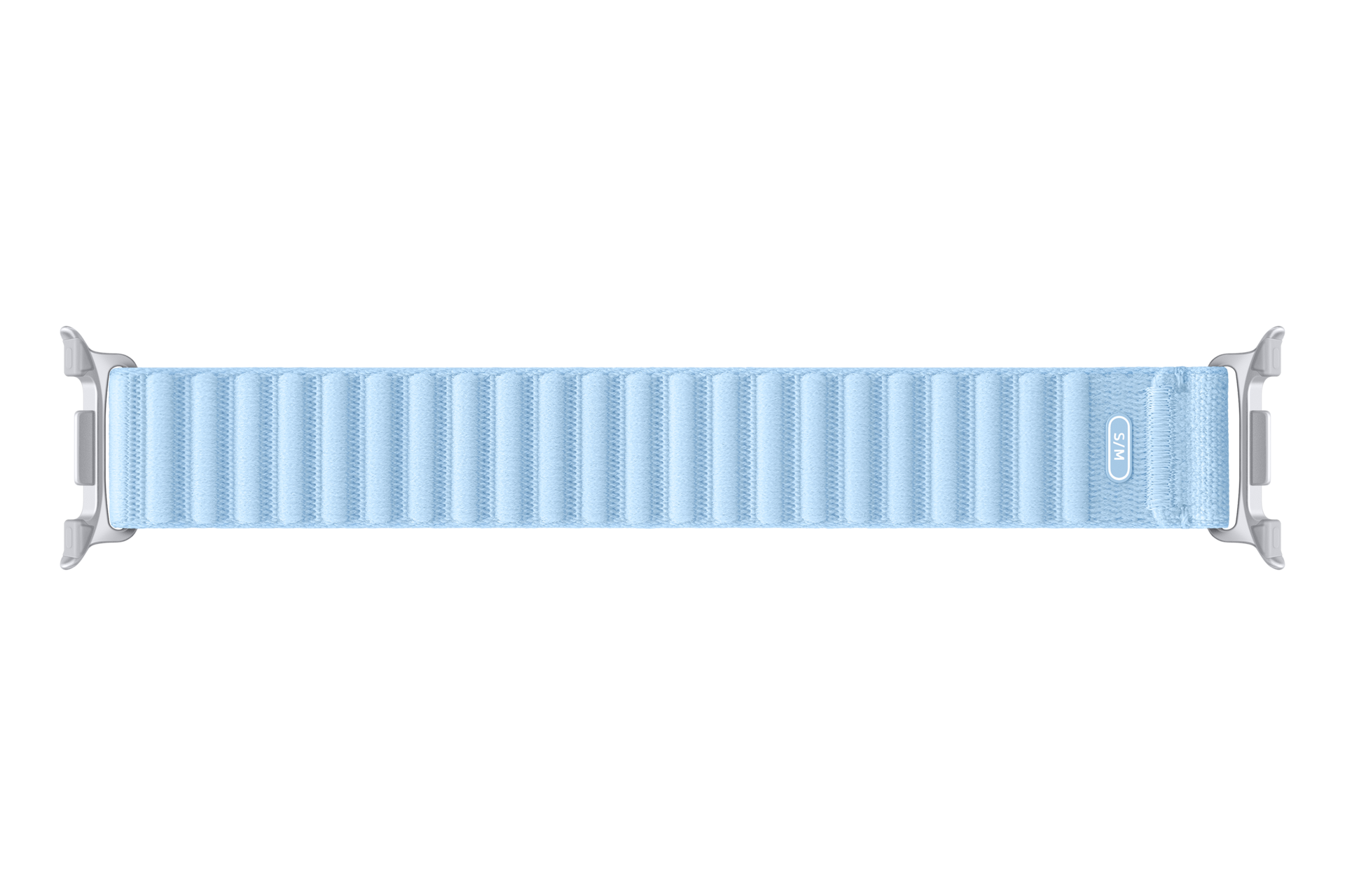Fabric Band (S/M) for Galaxy Watch9 (Watch8) Back Blue 