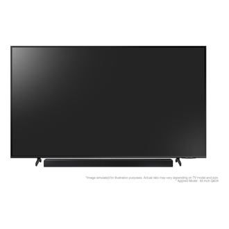 with-tv-front Black