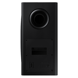 subwoofer-back Black
