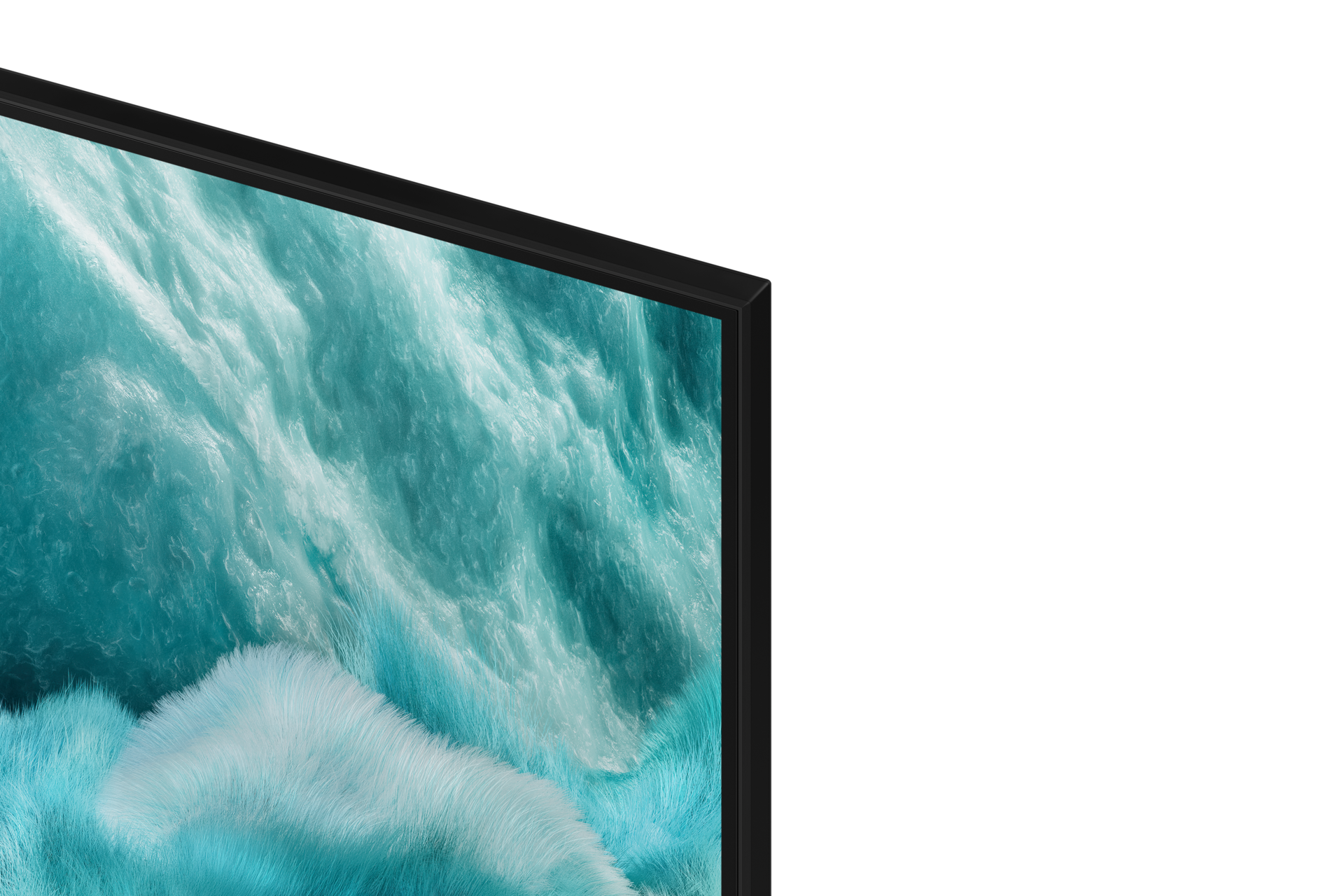 {size}" QLED Q7F 4K Samsung Vision AI Smart TV (2025) Detail Black 