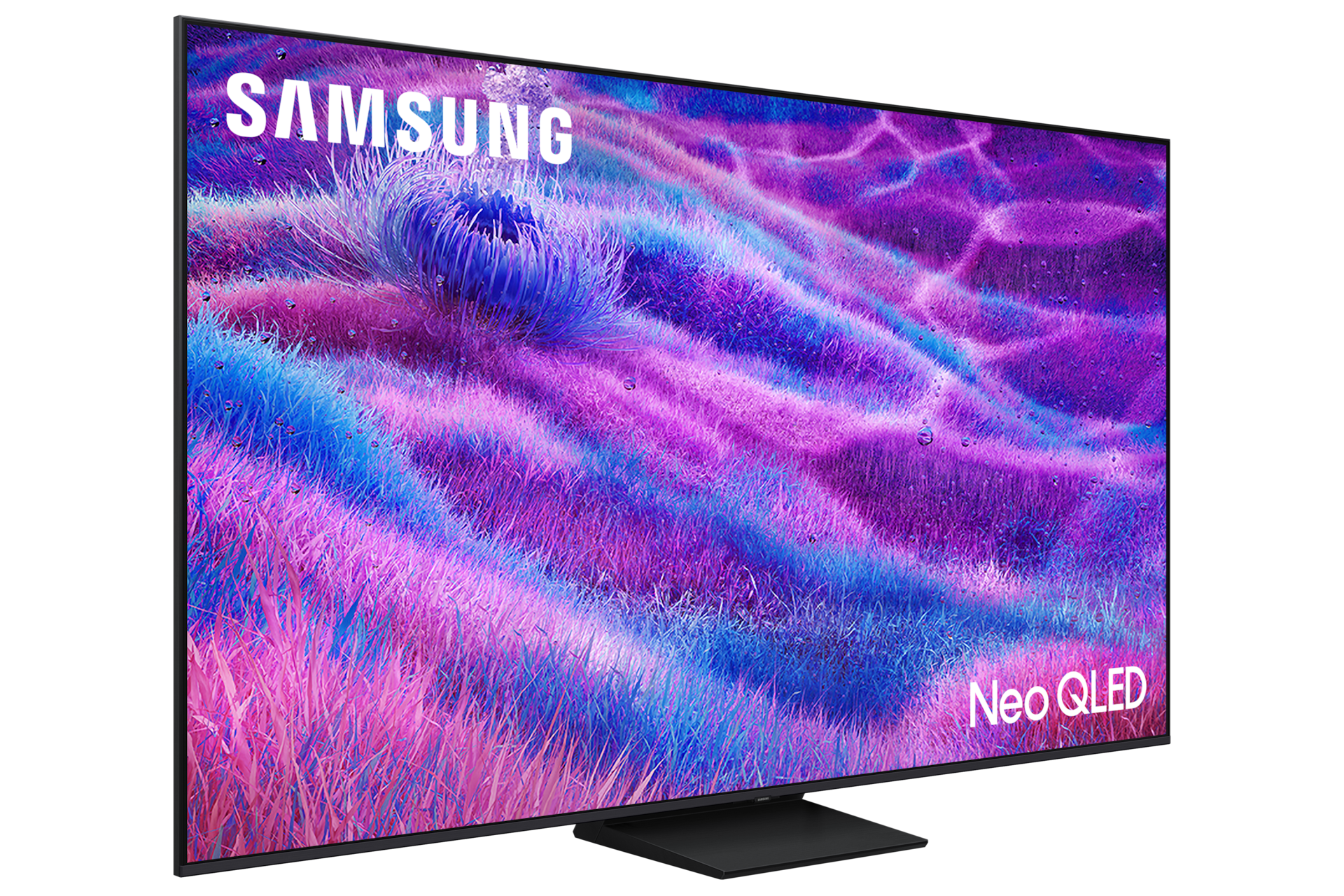 {size}" Neo QLED QN80F 4K Samsung Vision AI Smart TV (2025) L-Perspective Black 