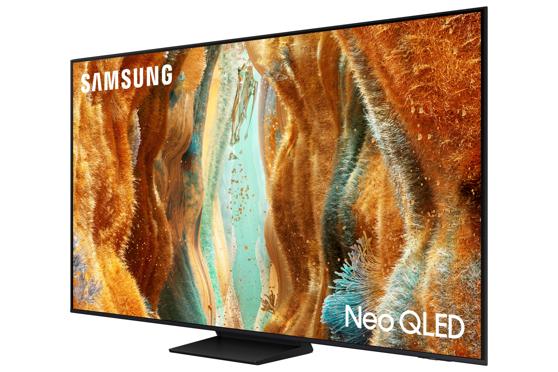 {size}" Neo QLED QN70F 4K Samsung Vision AI Smart TV (2025) R-Perspective2 Black 