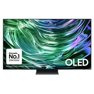 65" OLED S90D 4K Tizen OS Smart TV (2024) Qara Samsung TV Omdia tərəfindən ardıcıl 20 ildir ki, 1 nömrəli satılan televizor brendidir.