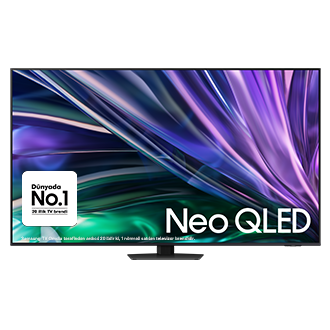 75" Neo QLED 4K QN85D Tizen OS Smart TV (2024) Qara Samsung TV Omdia tərəfindən ardıcıl 20 ildir ki, 1 nömrəli satılan televizor brendidir.