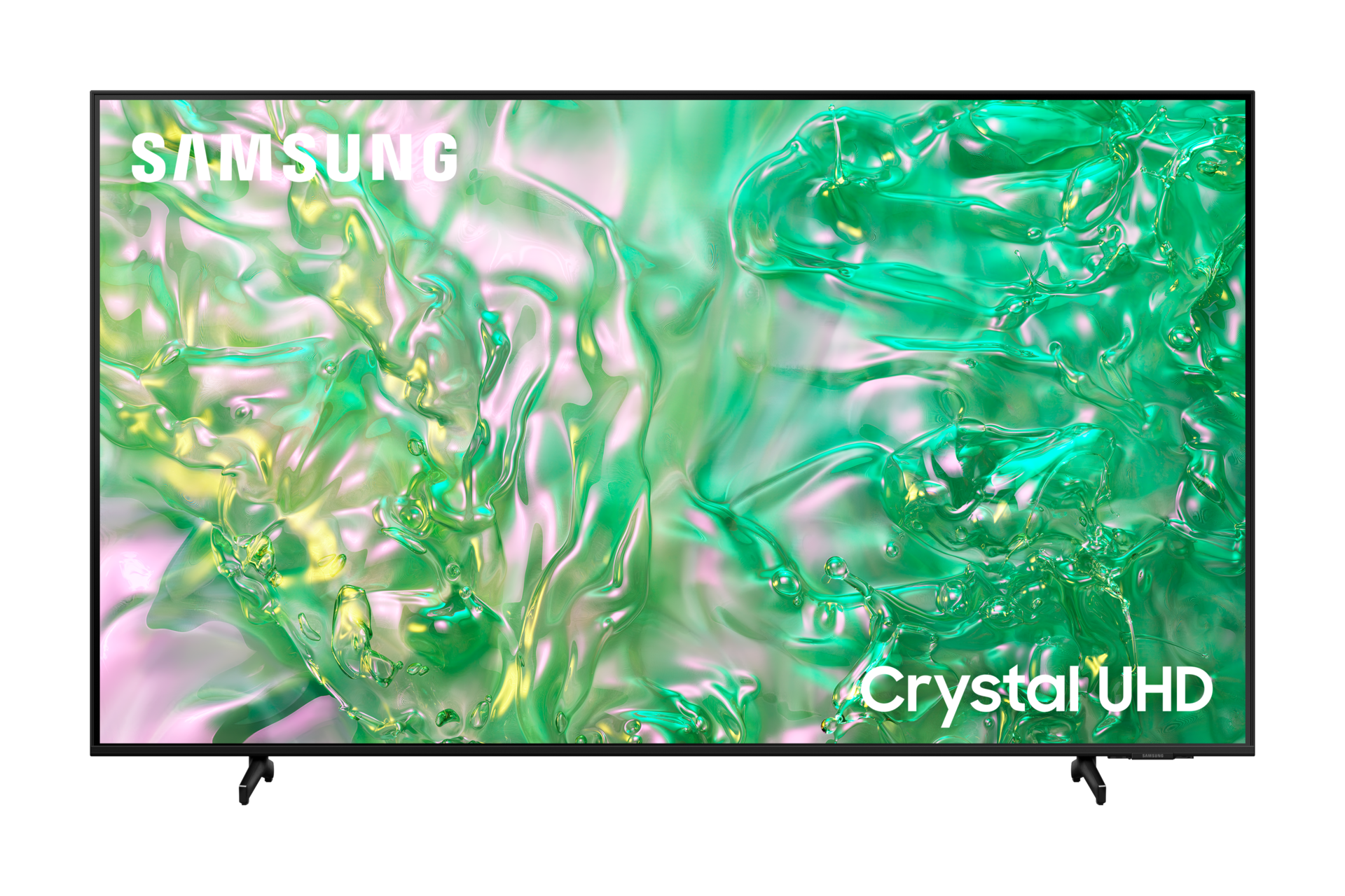 55 düym Crystal UHD DU8000 4K Tizen OS Smart TV (2024) Front2 Black 