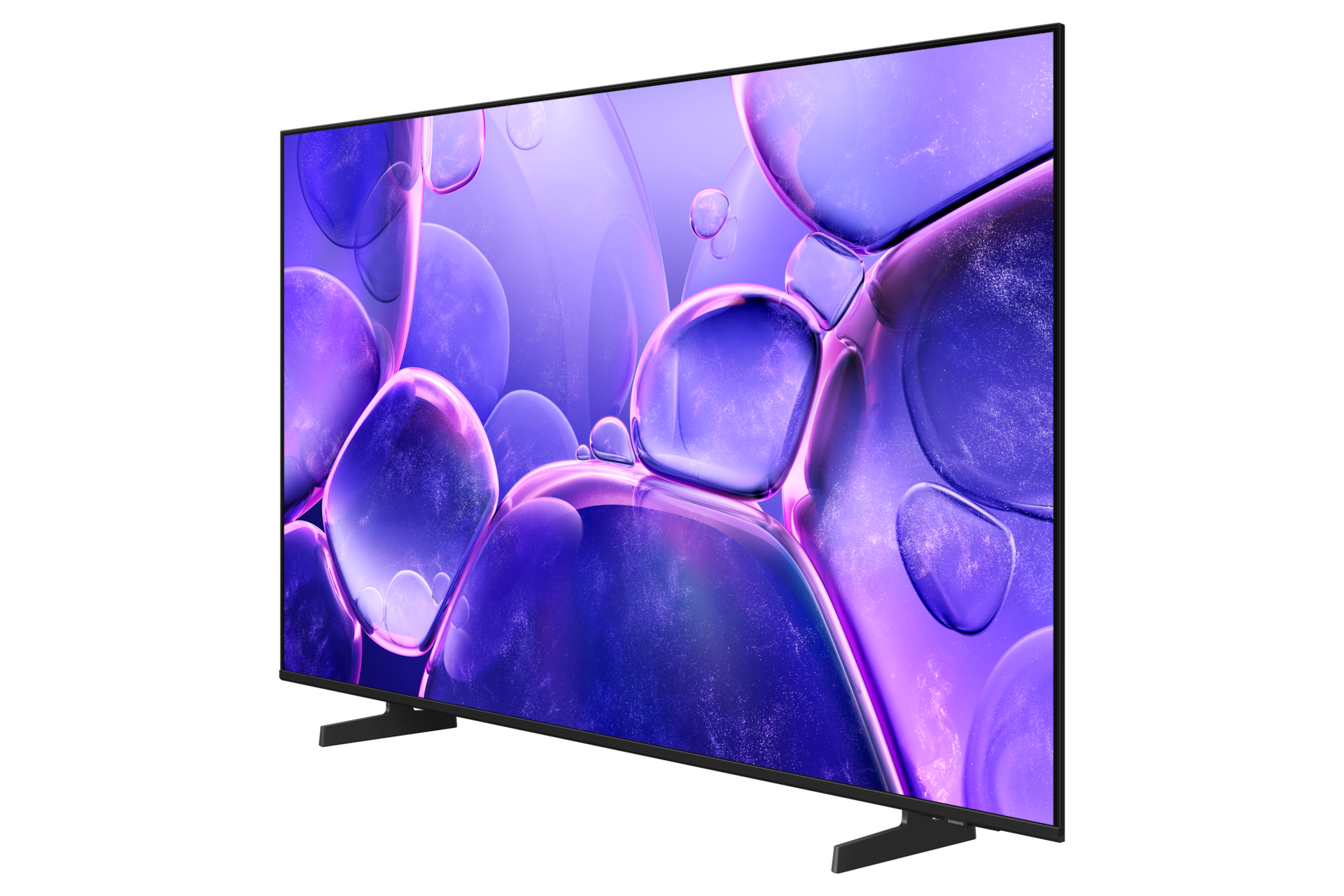 {inch}" Crystal UHD U8000F 4K Smart TV (2025) R-Perspective Black 