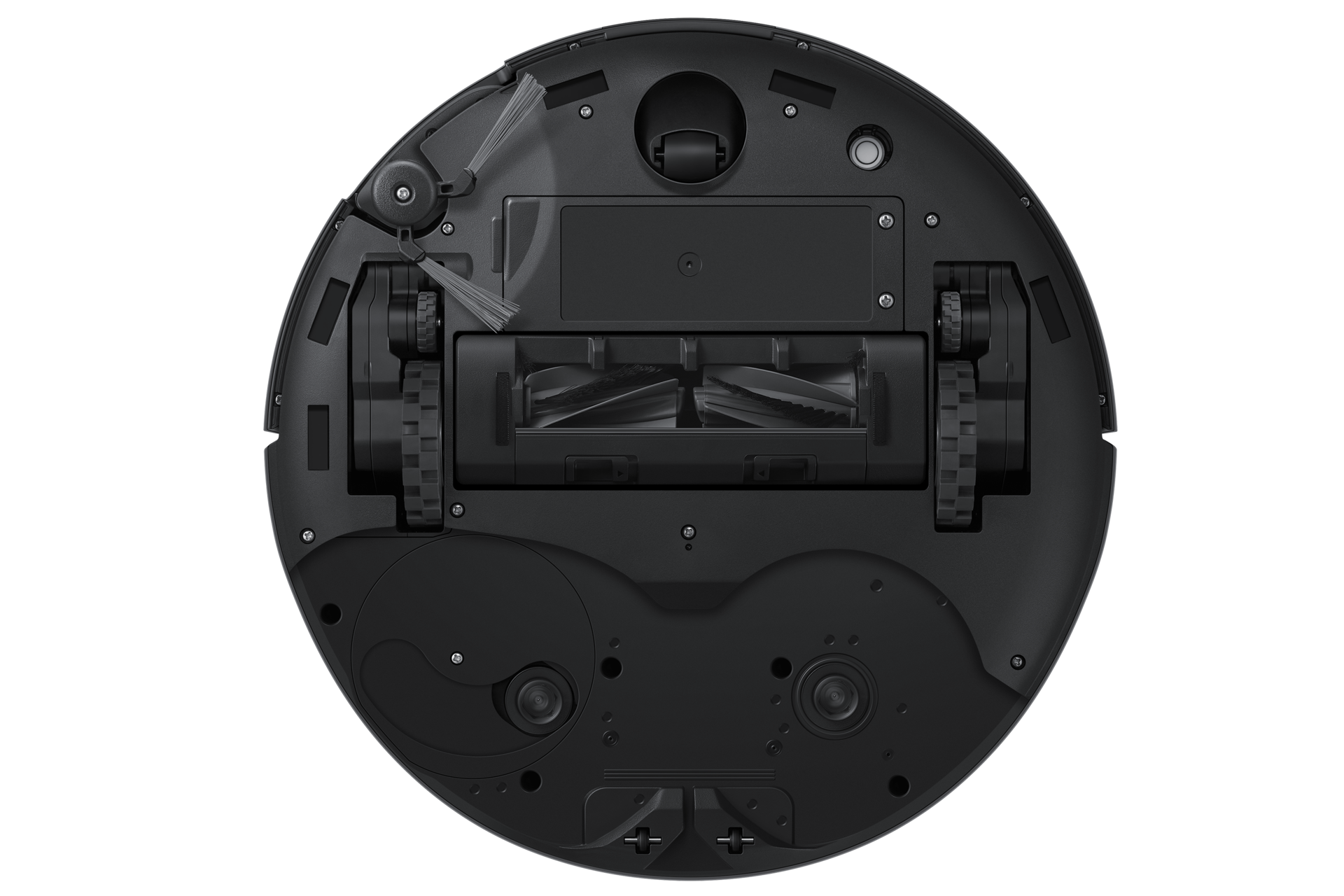 Bespoke AI Jet Bot Steam Clean station steam+ Bottom1 Cotta Charcoal 