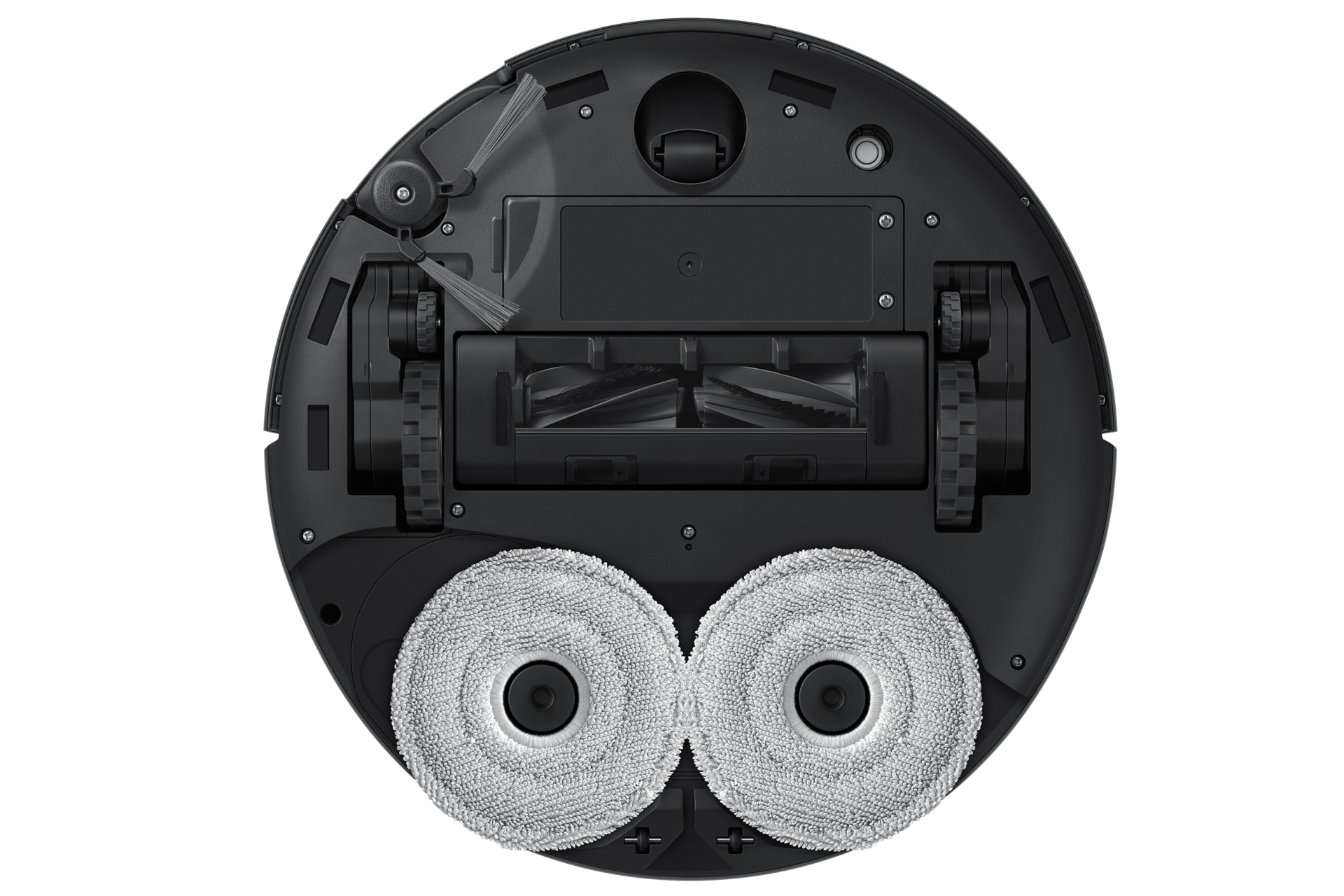 Bespoke AI Jet Bot Steam Clean station steam+ Bottom2 Cotta Charcoal 