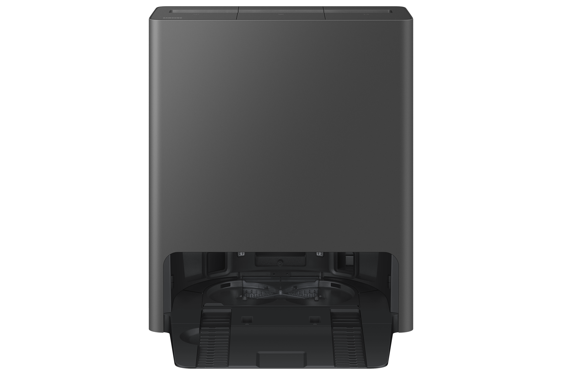 Bespoke AI Jet Bot Steam Clean station steam+ Station-Front Cotta Charcoal 