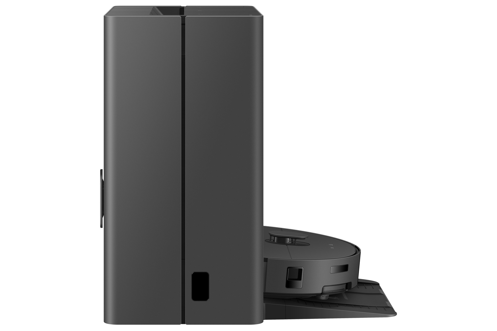 Bespoke AI Jet Bot Steam Clean station steam+ Station-with-Body-L-Side Cotta Charcoal 