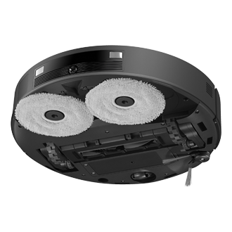 Bespoke AI Jet Bot Steam Clean station steam+ Dynamic-Bottom-Rear2 Cotta Charcoal 