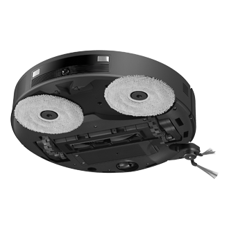 Bespoke AI Jet Bot Steam Clean station steam+ Dynamic-Bottom-Rear3 Cotta Charcoal 