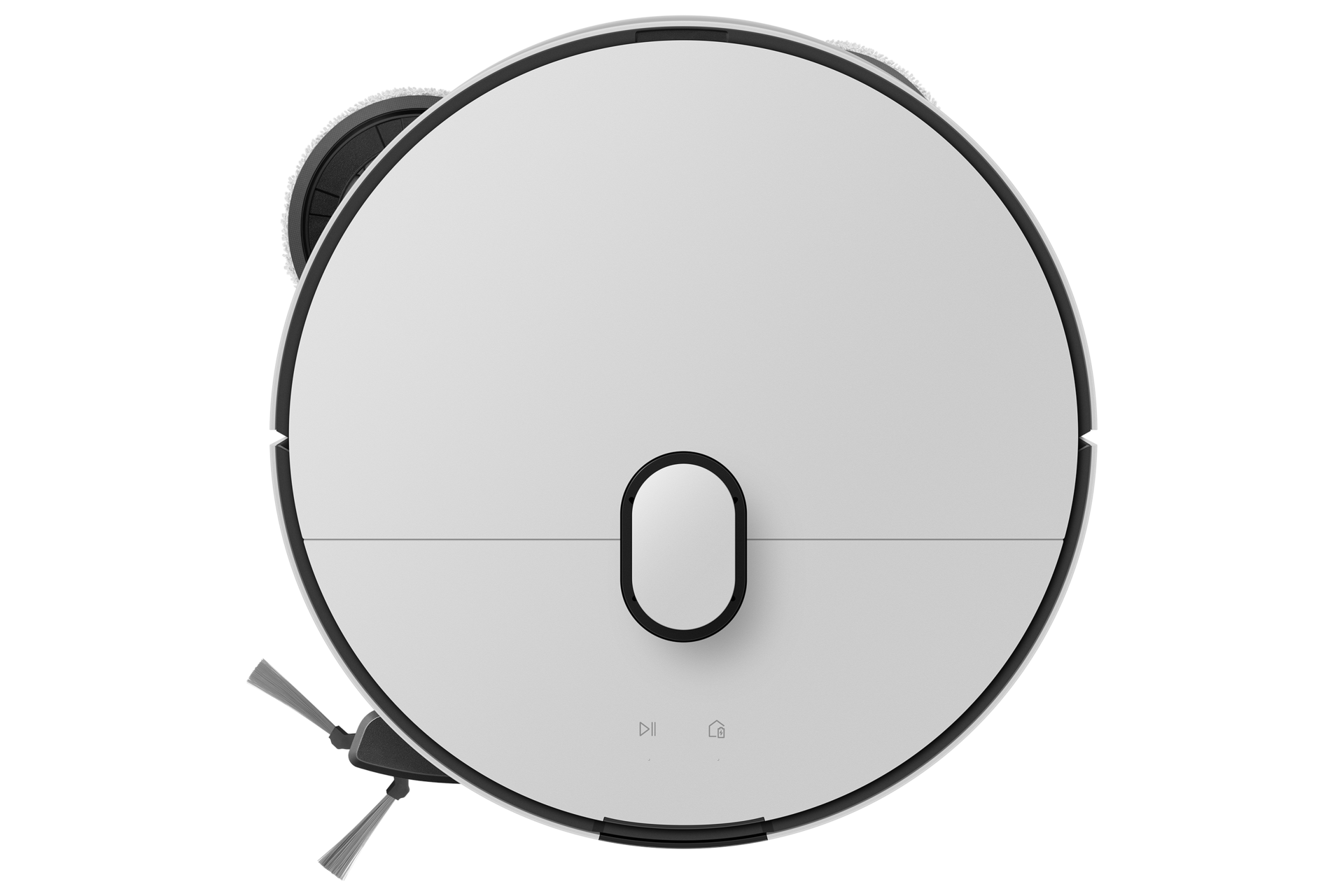 Bespoke AI Jet Bot Steam Ultra Clean station steam+ Front2 Satin Greige 