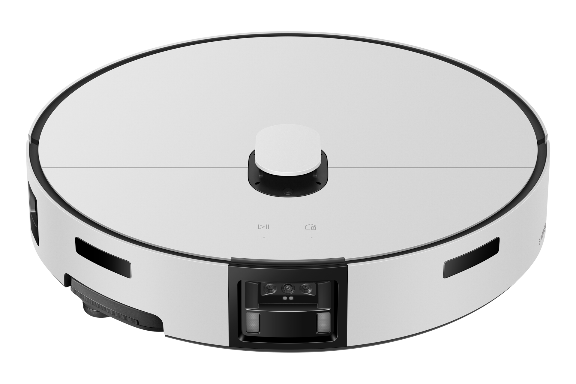 Bespoke AI Jet Bot Steam Ultra Clean station steam+ Front3 Satin Greige 