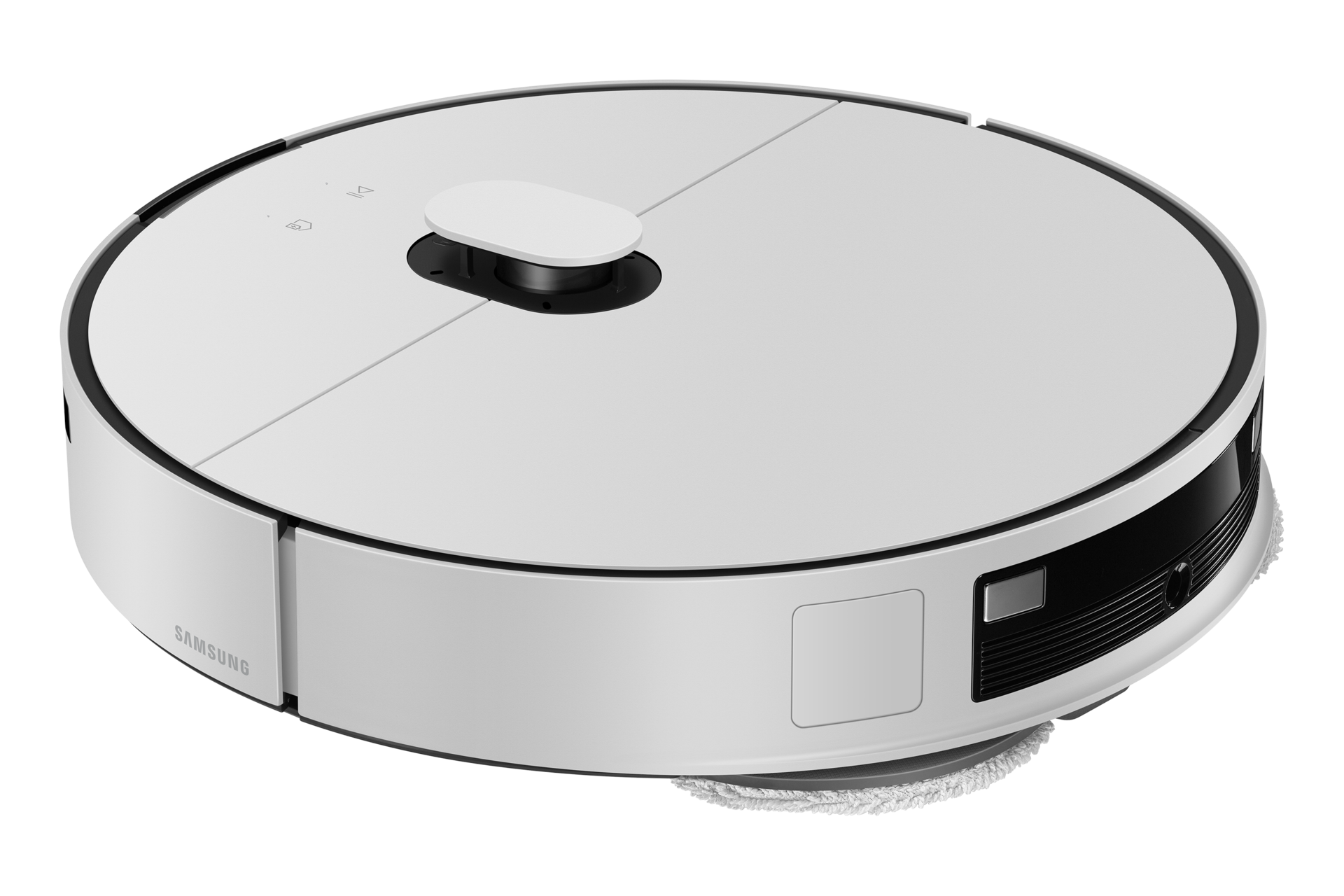 Bespoke AI Jet Bot Steam Ultra Clean station steam+ R-Perspective1 Satin Greige 