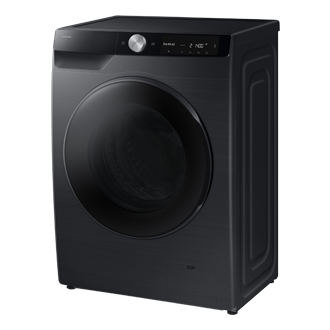 Laundry Combo with A-10% Extra Energy Efficiency and AI Ecobubble™ R-Perspective Black 