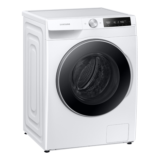 WW6000T (WW10T604CLH/S4) Front loading Washer with Eco Bubble™, AI Energy Mode, AI Control L-Perspective White 