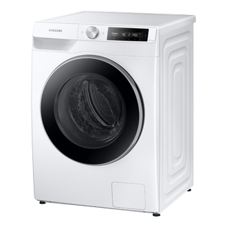 WW6000T (WW10T604CLH/S4) Front loading Washer with Eco Bubble™, AI Energy Mode, AI Control R-Perspective White 