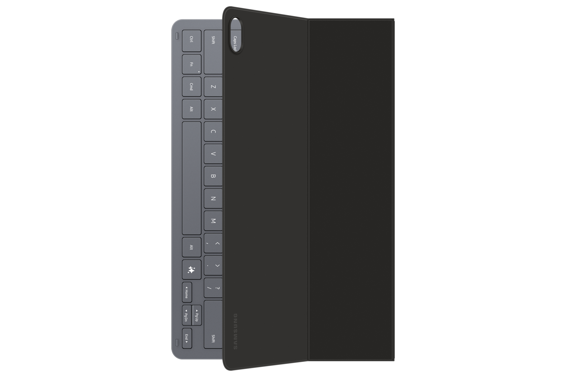 Book Cover Keyboard Slim for Galaxy Tab S12+ Dynamic3 Black 