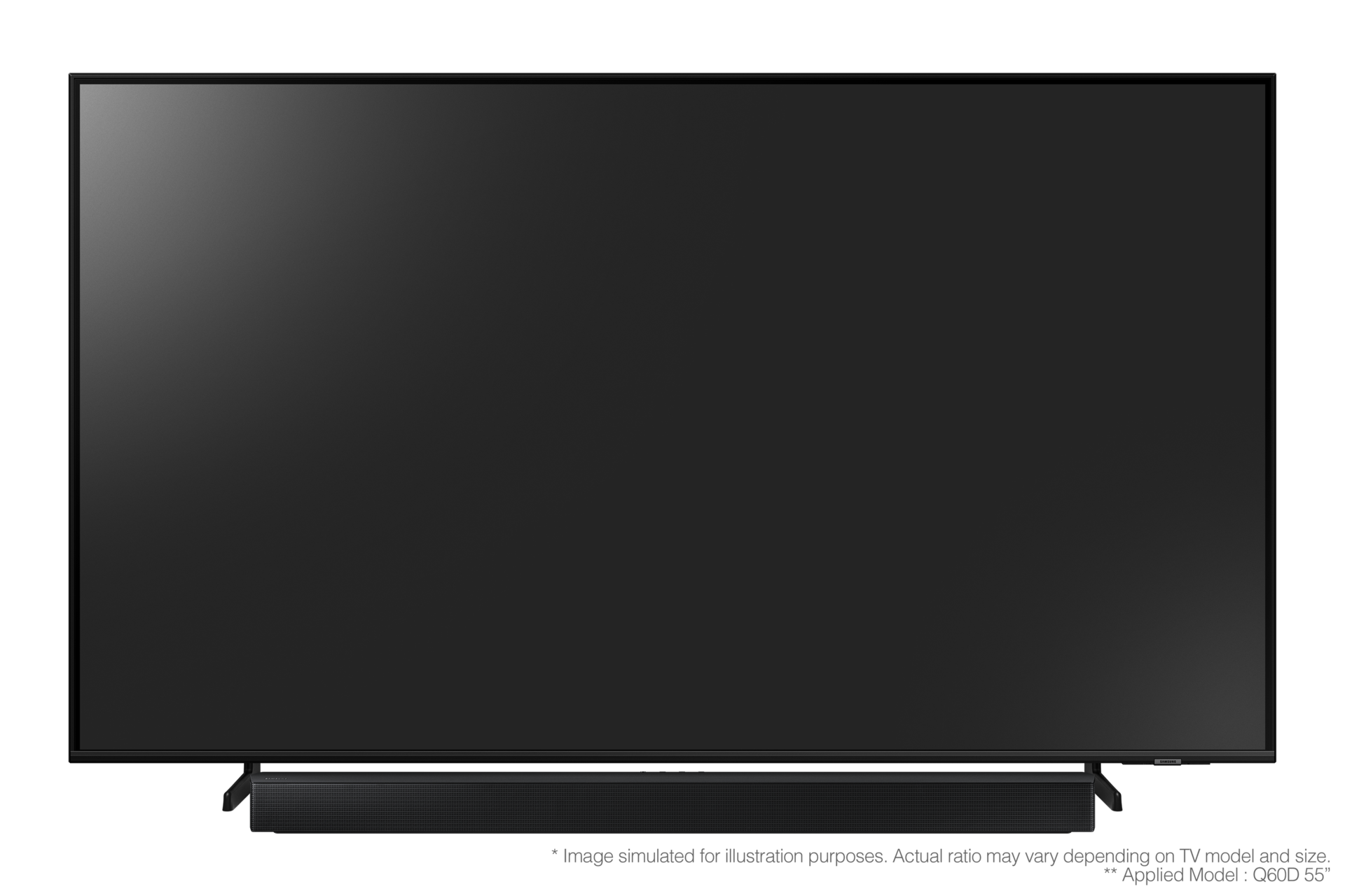 with-tv-front Black