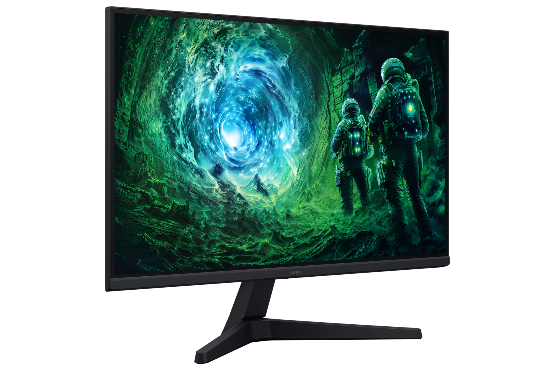 27" Odyssey G5 G53F QHD 200Hz Gaming Monitor L-perspective Black 