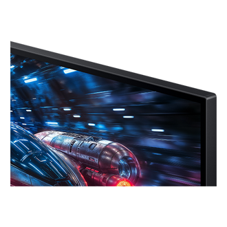 27" Odyssey G7 G70F 4K 180Hz / FHD 360Hz Gaming Monitor Detail Black 
