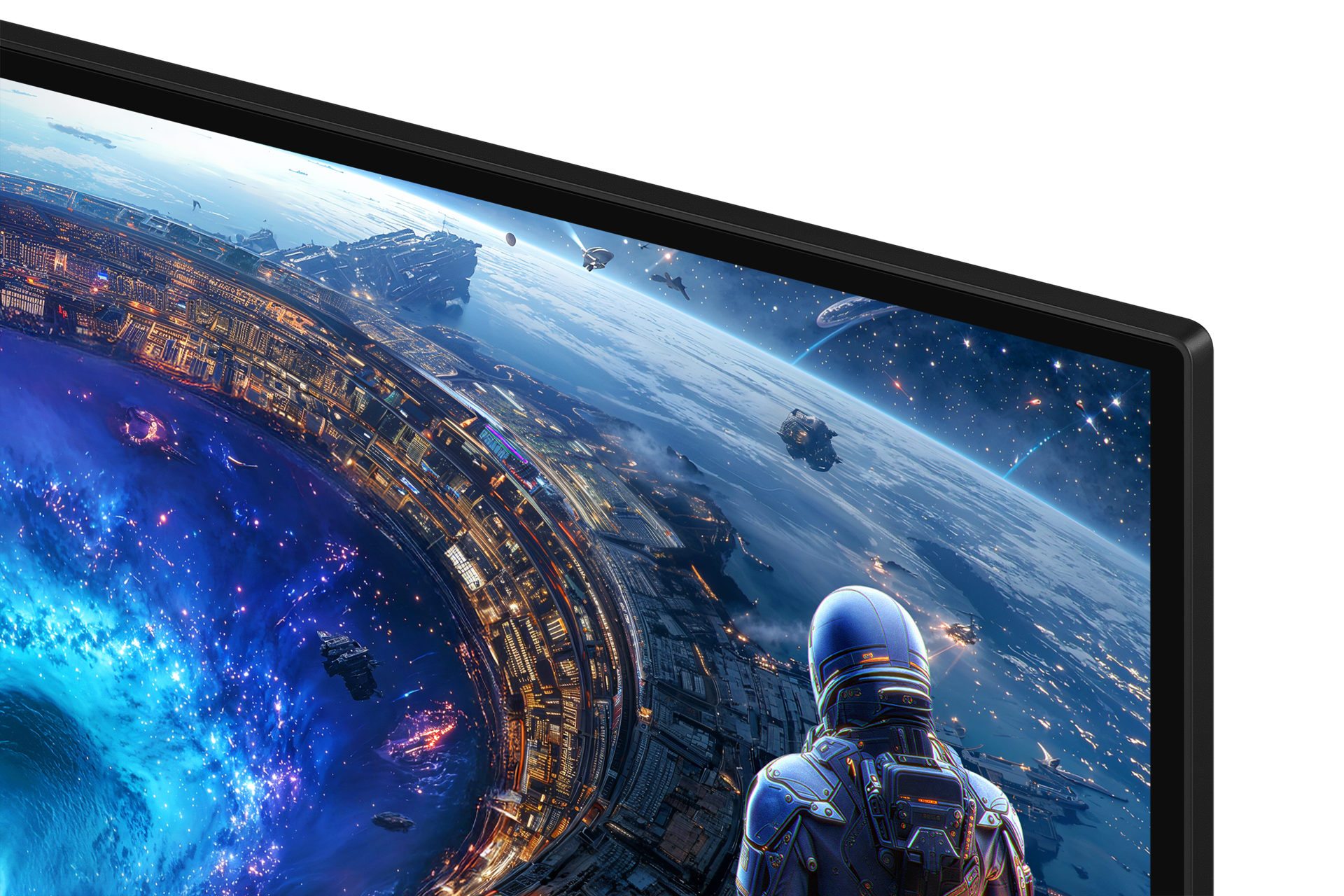 27 Inch Odyssey G8 G80HF 5K 180Hz / QHD 360Hz Gaming Monitor Detail Black 