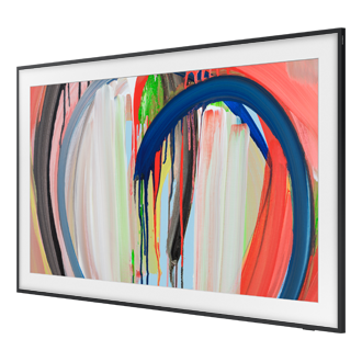 The Frame LS03HA 4K Samsung Vision AI Smart TV (2026) R-Perspective3 Black Art Mode,Glare Free with QLED