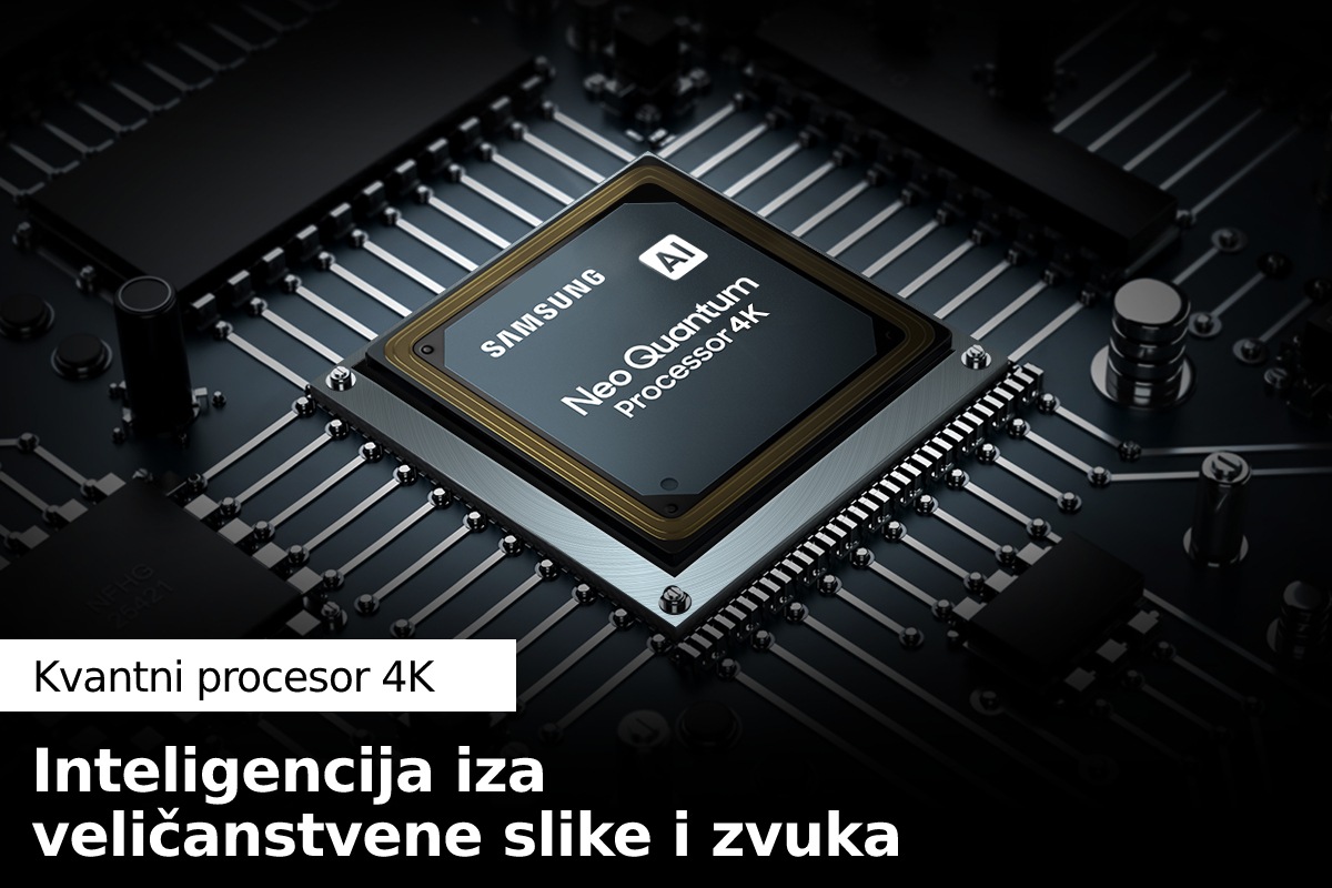 Neo QLED TV QN85B sa snažnim Samsung Neo Kvantnim procesorom 4K poboljšava sadržaj