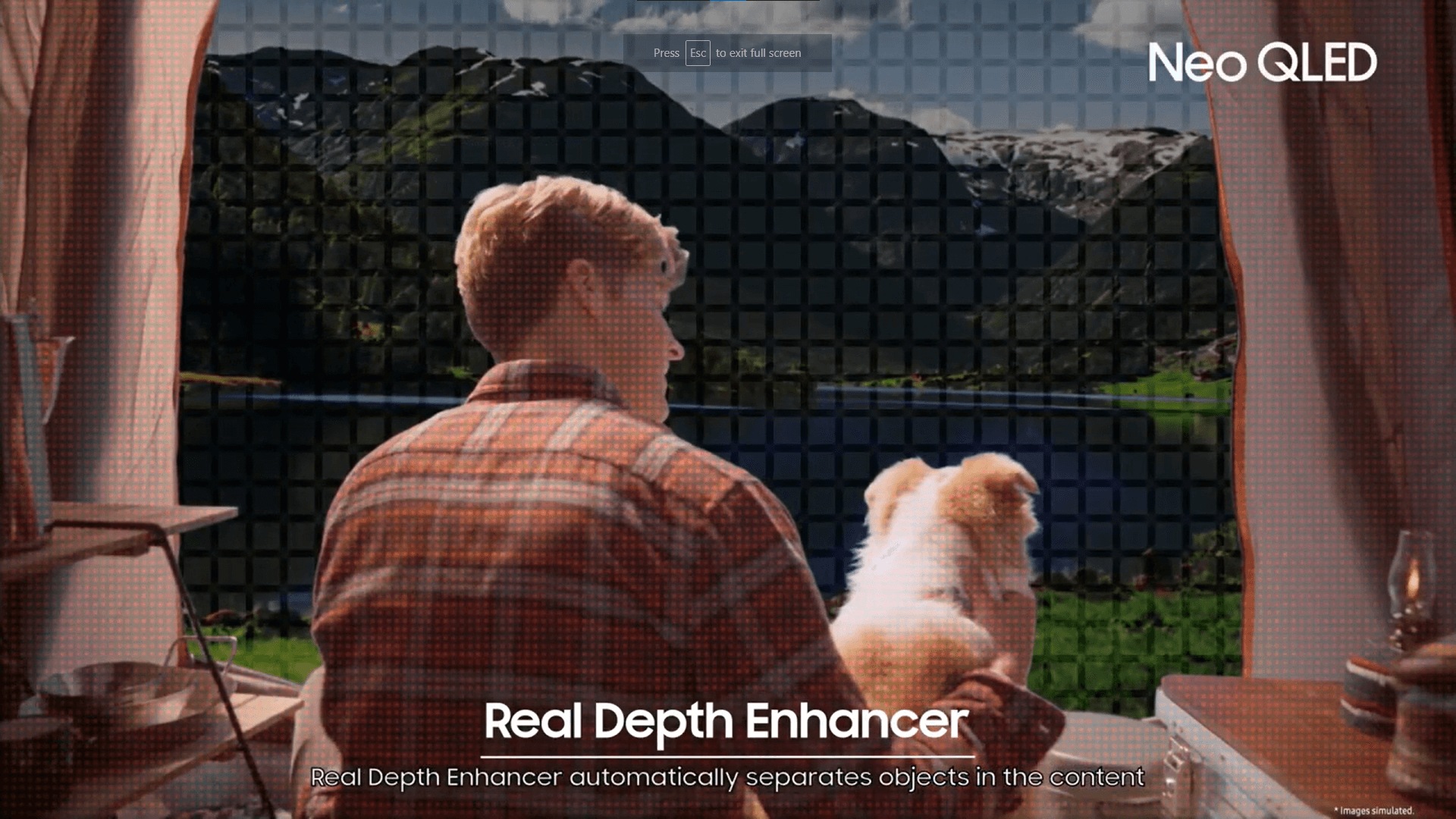 Two of the same images is contrasted next to each other. The one on the left is duller while the one on the right has a deeper 3D-like quality. 